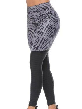 NWT PROTOKOLO Skyla Grey Leggings, size M/L